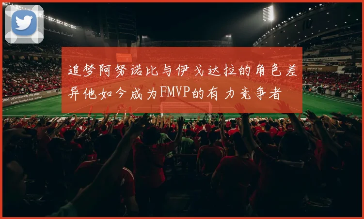 追梦阿努诺比与伊戈达拉的角色差异他如今成为FMVP的有力竞争者