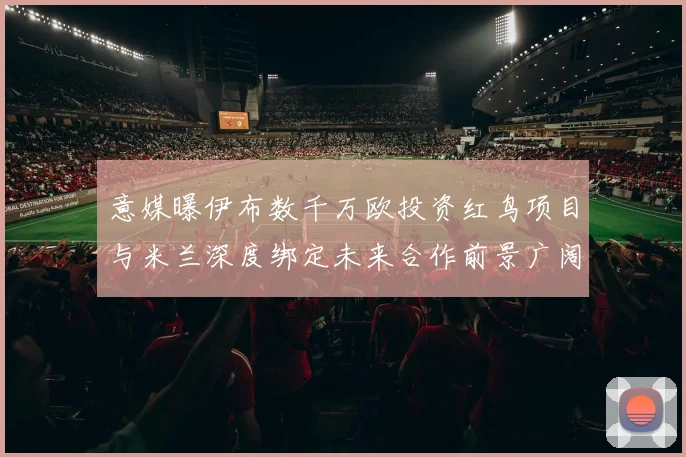 意媒曝伊布数千万欧投资红鸟项目与米兰深度绑定未来合作前景广阔